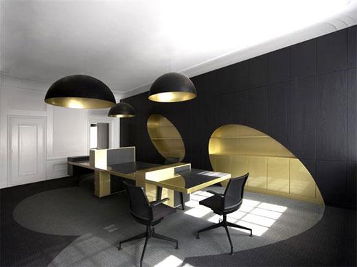 moderno design de interiores do escritório