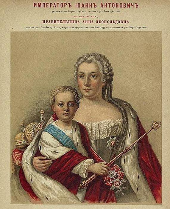 Anna Леопольдовна Romanowów