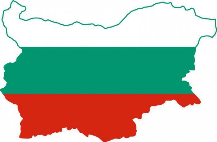 علم من بلغاريا
