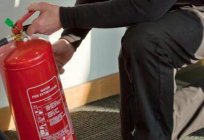Fire extinguisher: check the status of