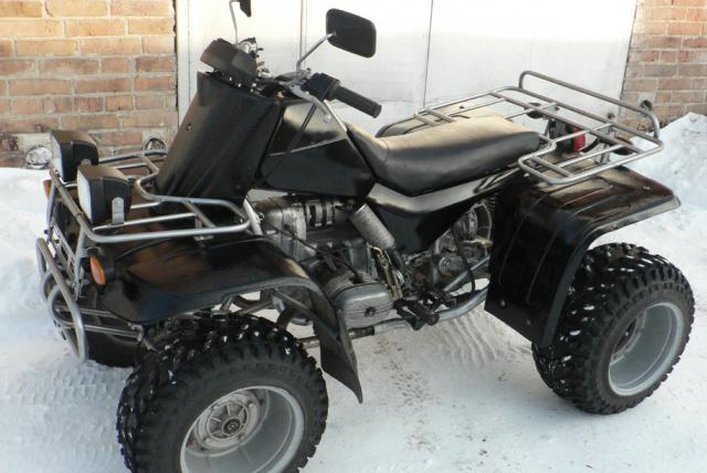self-made quads on the base of Ural