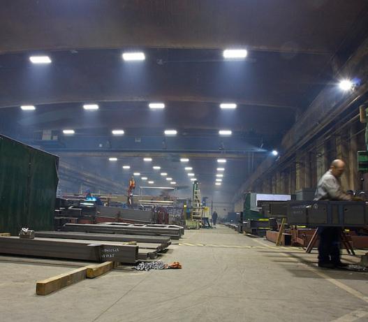 lighting of industrial premises